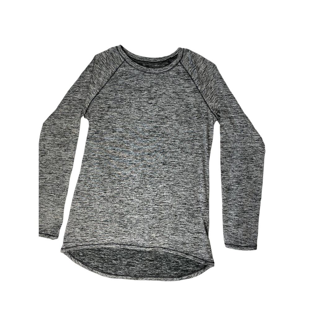 Gorpcore Climate Right Running Womens M Gray Cabincore Thumb Hole CuddlDuds Top